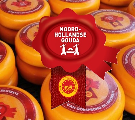 Formaggio Gouda dell'Olanda Settentrionale - Sigillo Rosso Formaggio Gouda dell'Olanda Settentrionale - Sigillo Rosso
