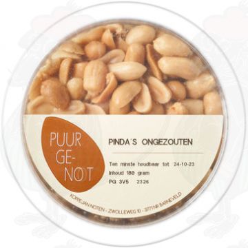 Arachidi non salate 180gr