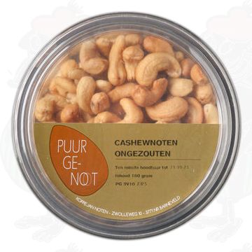 Anacardi non salati 180gr