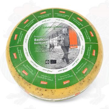 Formaggio alle erbe basilico-aglio Gouda Formaggio biodinamico - Demeter | Formaggio intero 5 chili