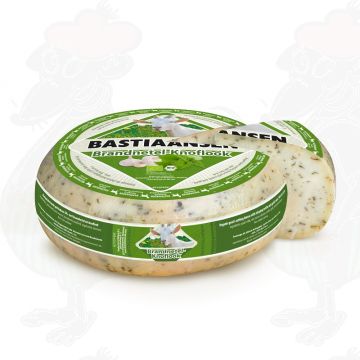 Formaggio Bastiaansen BIO Capra Ortica-Aglio