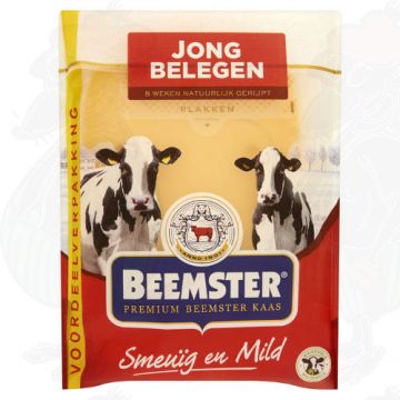 Formaggio a fette Beemster Premium Cheese Young Stagionato 48+ | 250 grammi a fette