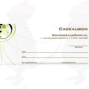 Cadeaubon € 25,--