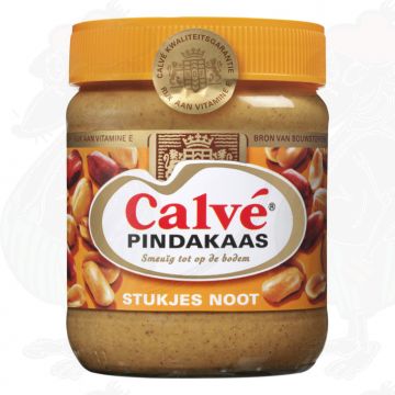 Calvé Pindakaas met stukjes noot | 350 grammi