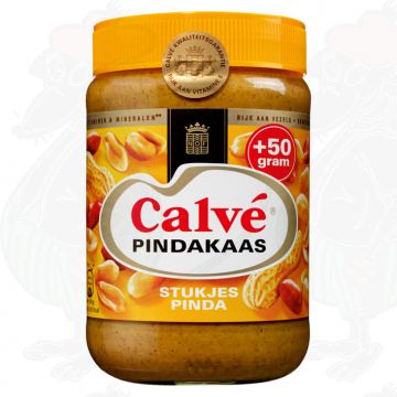 Calvé Pindakaas met stukjes noot | 650 grammi