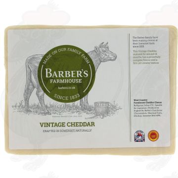 Cheddar White Vintage | Barber's Farmhouse