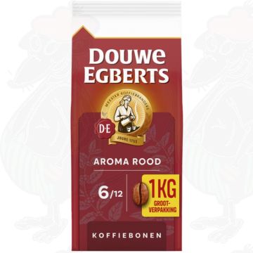 Douwe Egberts Aroma Rood Chicchi Formato Famiglia 1000 g
