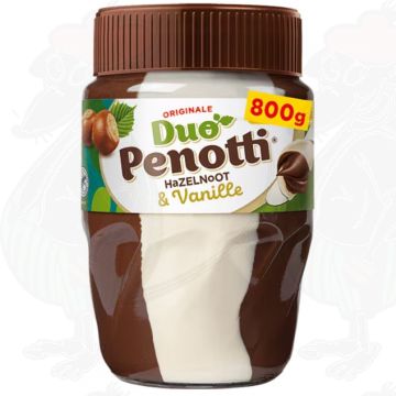 Duo Penotti Hazelnoot en Vanille Reuze Potti 800 g