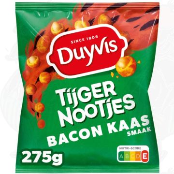 Duyvis Tijgernootjes Bacon Formaggio Arachidi 275 gr