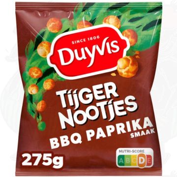 Duyvis Tijgernootjes BBQ Paprika Arachidi 275 gr