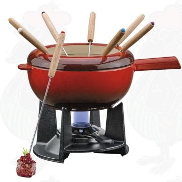 Spring Set Fonduta Saas Fee Rosso