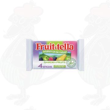 Fruittella Garden fruits 4 sticks x 10 stuks