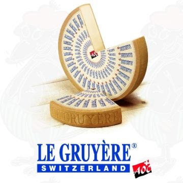 Formaggio Gruyère - svizzero | Qualità Premium | Gouda Käse-Shop | 250 grammi