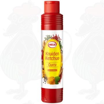 Hela Kruiden Ketchup Curry Original 500 ml