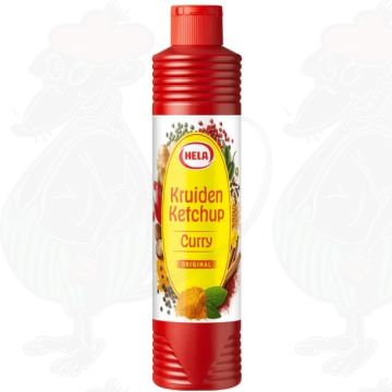 Hela Kruiden Ketchup Curry Original 800 ml