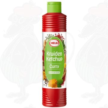 Hela Kruiden Ketchup Curry Superieur 800 ml