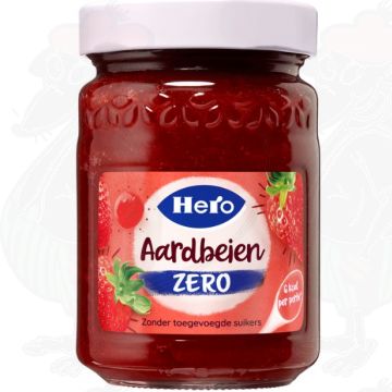Hero Jam Zero Aardbeien 300 g