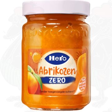 Hero Jam Zero Abrikozen 300g