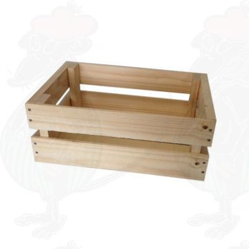 Mini wooden crate - 29x19x11,5cm