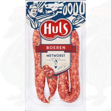 Huls Boerenmetworst 2 x 110 grammi