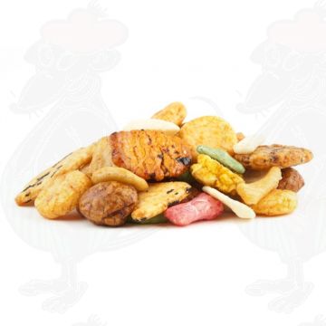 Mix di Crackers di Riso Giapponesi 225 g