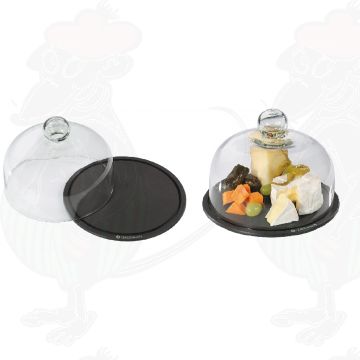 Campana per Formaggi con Coperchio in Vetro COMFORT PLUS Ø 23 cm