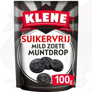 Klene Muntdrop Suikervrij 100g