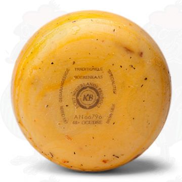Formaggio alle Erbe Italiane con Pomodoro e Olive | Formaggio intero 900 grammi Formaggio alle Erbe Italiane con Pomodoro e Olive | Formaggio intero 900 grammi