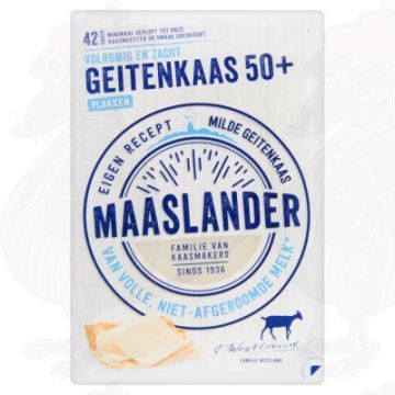 Formaggio a fette Maaslander Formaggio di capra 50+ | 140 grammi a fette