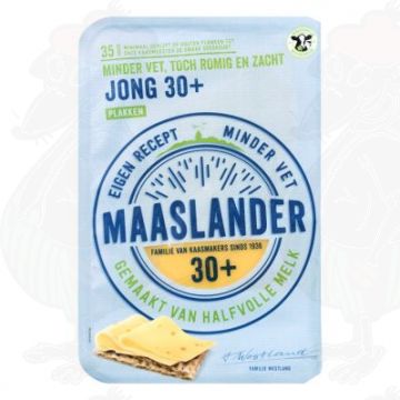 Formaggio a fette Formaggio Maaslander Young 30+ | 200 grammi a fette