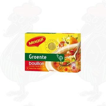 Maggi Groente bouillon vegetarisch 8 tabletten - 80 grammi