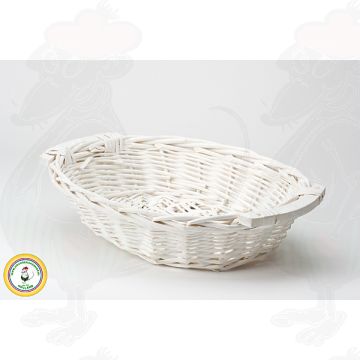 Cheese Basket White 38x28x8