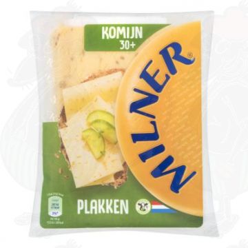 Formaggio a fette Formaggio Milner Cumino 30+ | 150 grammi a fette
