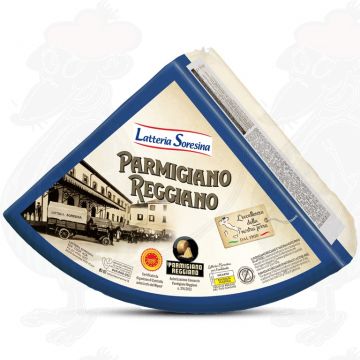 Parmigiano Reggiano 22 mesi | Qualità Premium | 4,5 kg - CUNEO 1/8