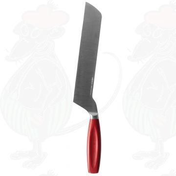 Professionale Coltello da Formaggio Semi-Duro - Rosso 210 mm