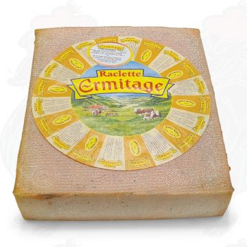 Formaggio Raclette con 3 Peperoni | Formaggio intero 6 kg