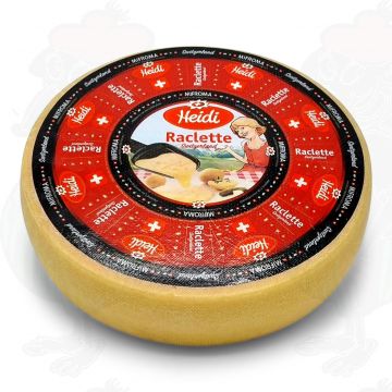 Raclette Suisse Heidi - Formaggio da raclette svizzero | Formaggio intero 6 kg