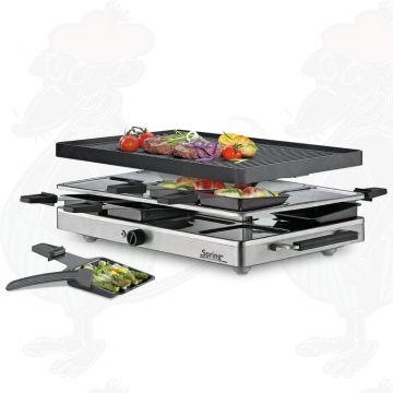 Spring - Raclette8 classic aluminum grill plate