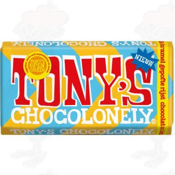 Tony's Chocolonely Latte Caramello Riso Soffiato 180 g