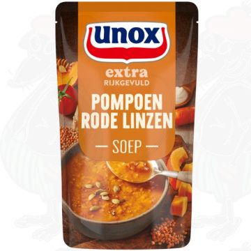 Unox Pouch Zuppa di Zucca e Lenticchie 570 ml