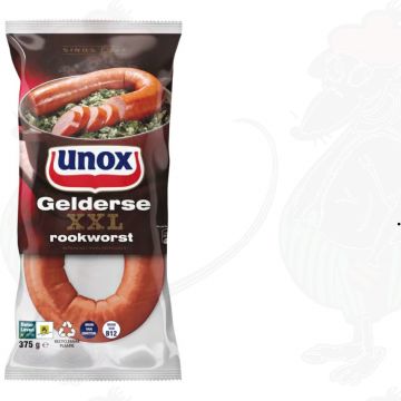 Salsiccia affumicata Unox Gelderse XXL - 375 grammi