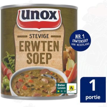 Unox Canned Zuppa di Piselli 300 ml