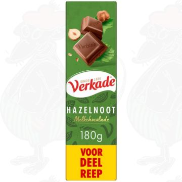 Verkade Nocciola Cioccolato al Latte Voordeelreep 180 g