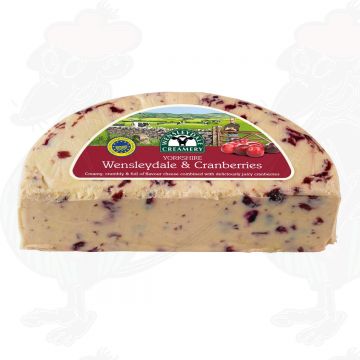 Wensleydale con i mirtilli rossi