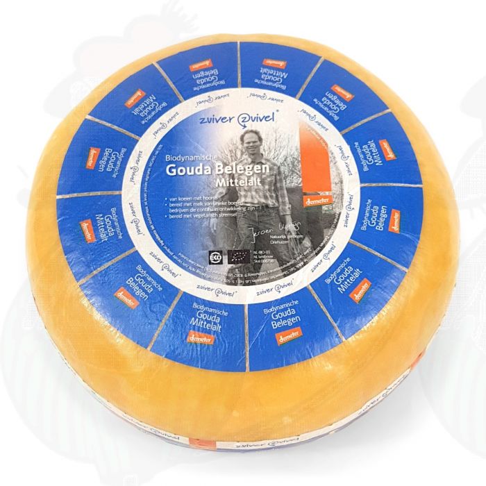 Formaggio biodinamico Gouda stagionato - Demeter | Formaggio intero 12 chili main product photo