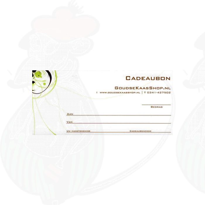 Cadeaubon € 25,-- main product photo