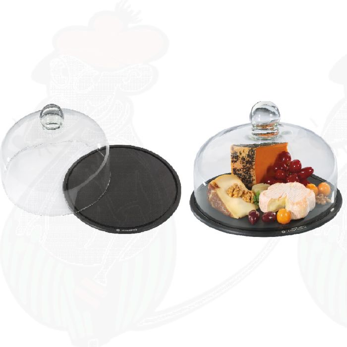 Campana Per Formaggio Sagaform - Vetro E Gres, Design A Pois, 19.5x19.5x13 Cm - Foto 4