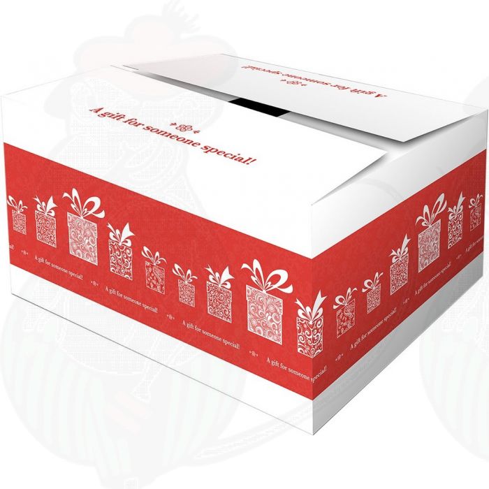 Confezione per spedizione- scatola regalo sorpresa, rosso