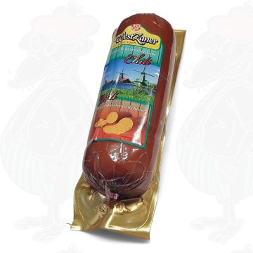 Salsiccia di formaggio Gouda affumicato al peperoncino | 500 grammi
