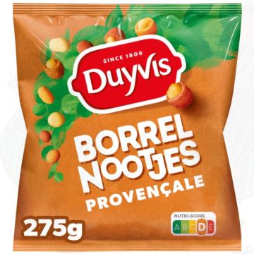 Duyvis Borrelnootjes Provencale Arachidi 275 gr